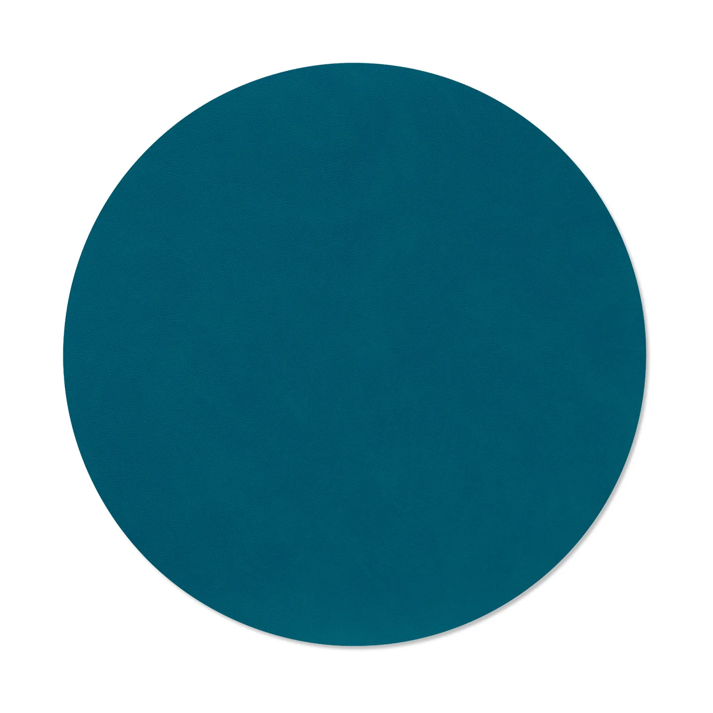 Nupo dækkeserviet circle vendbar XL 1 stk., Midnight blue/Petrol, Ø40 cm LIND DNA