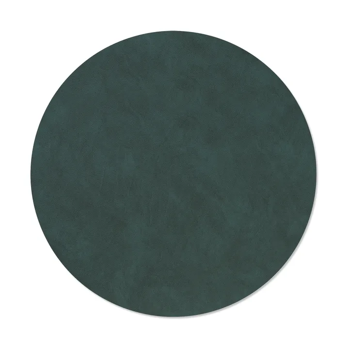 Nupo dækkeserviet circle XL - Mørkegrøn, Ø40 cm - LIND DNA