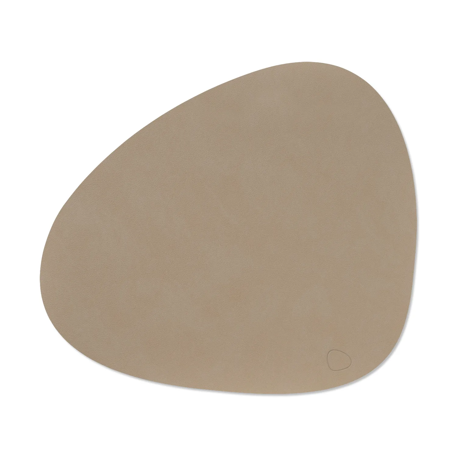 Nupo dækkeserviet curve L, Clay brown, 44x37 cm LIND DNA
