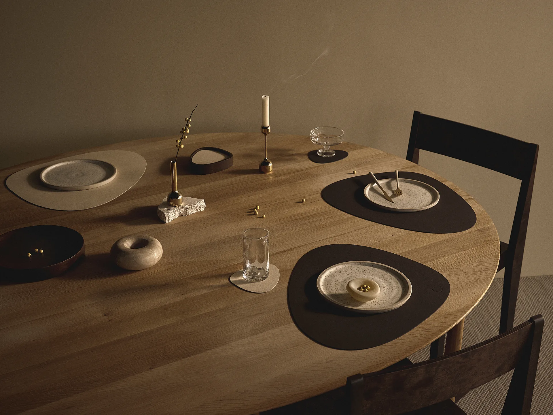 Nupo dækkeserviet curve L, Hazel LIND DNA