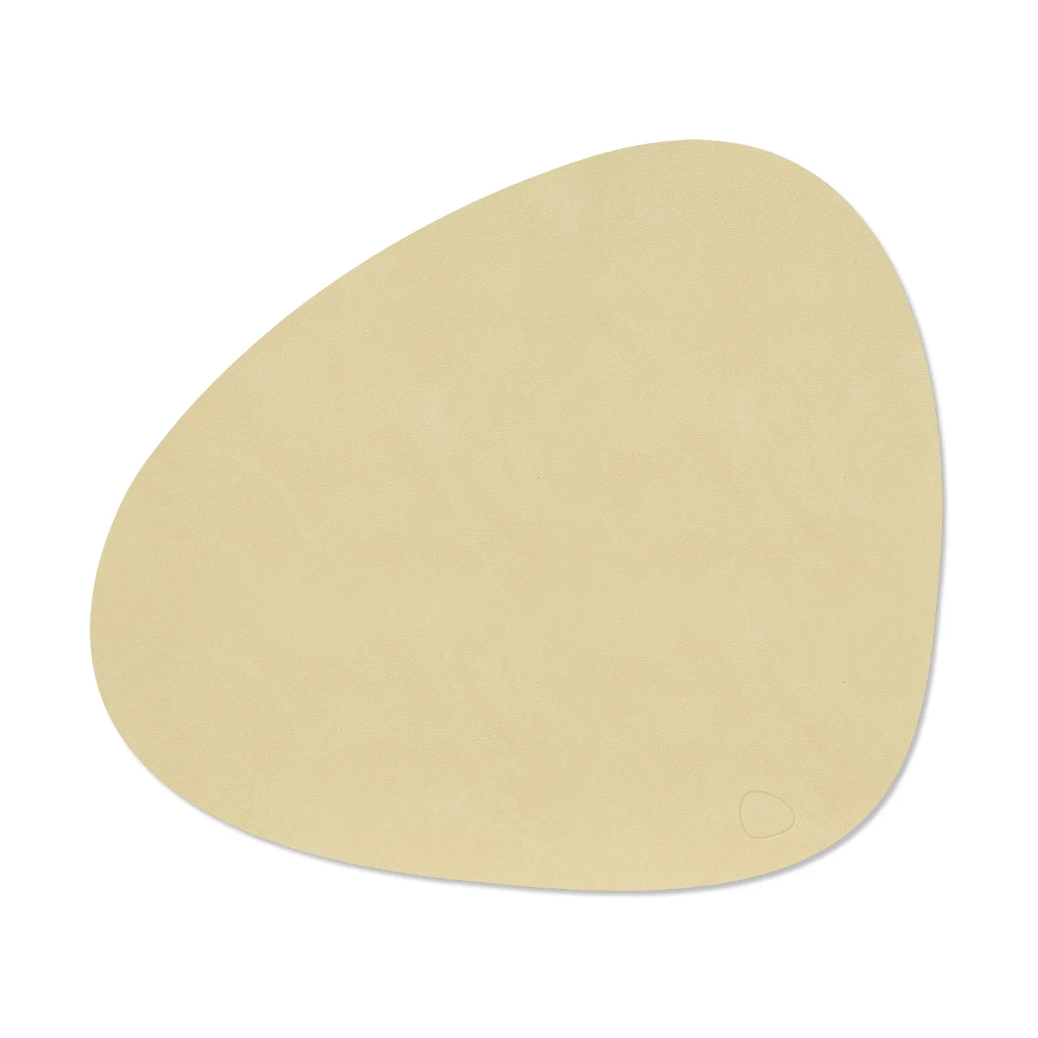 Nupo dækkeserviet curve L, Lemon sorbet, 44x37 cm LIND DNA