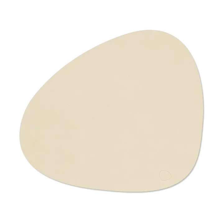 Nupo dækkeserviet curve L - Vanilla, 44x37 cm - LIND DNA