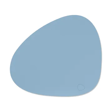 Nupo dækkeserviet curve M - Cool blue, 35x31 cm - LIND DNA