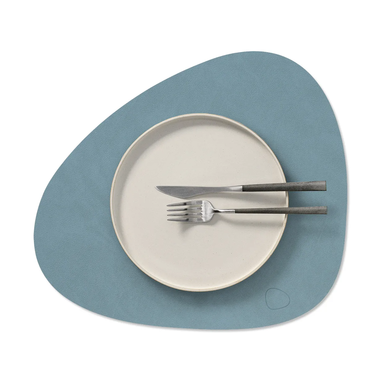 Nupo dækkeserviet curve M, Light blue, 35x31 cm LIND DNA