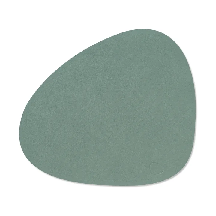 Nupo dækkeserviet curve M - Pastel green, 35x31 cm - LIND DNA