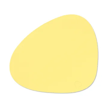 Nupo dækkeserviet curve M - Yellow, 35x31 cm - LIND DNA