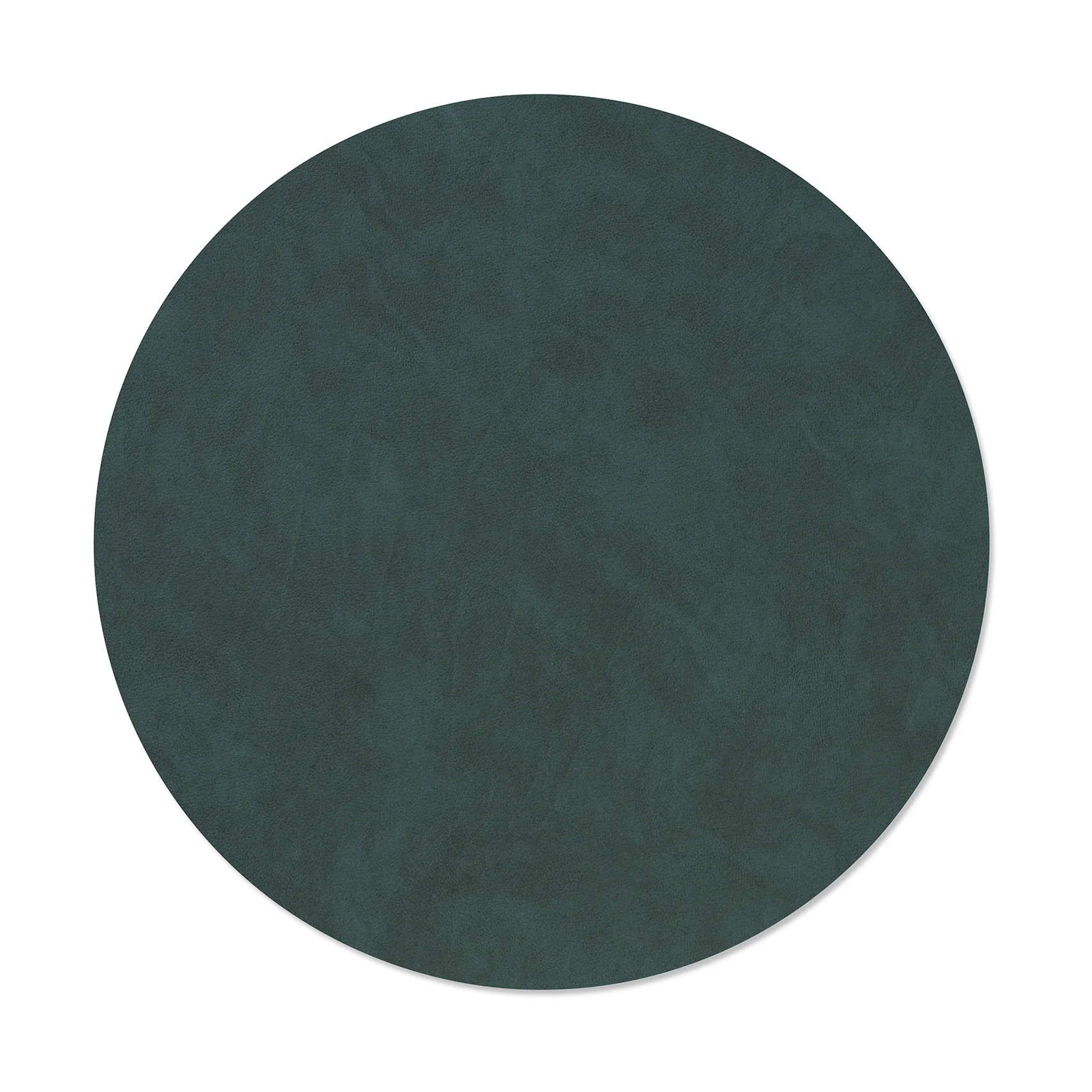 Nupo dækkeserviet, Dark green, circle, L, Ø38 cm LIND DNA