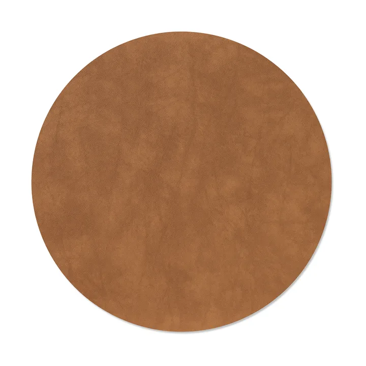 Nupo dækkeserviet - Nature, circle, L, Ø38 cm - LIND DNA