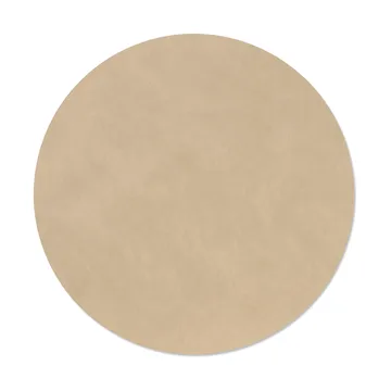 Nupo dækkeserviet - Sand, circle, L, Ø38 cm - LIND DNA