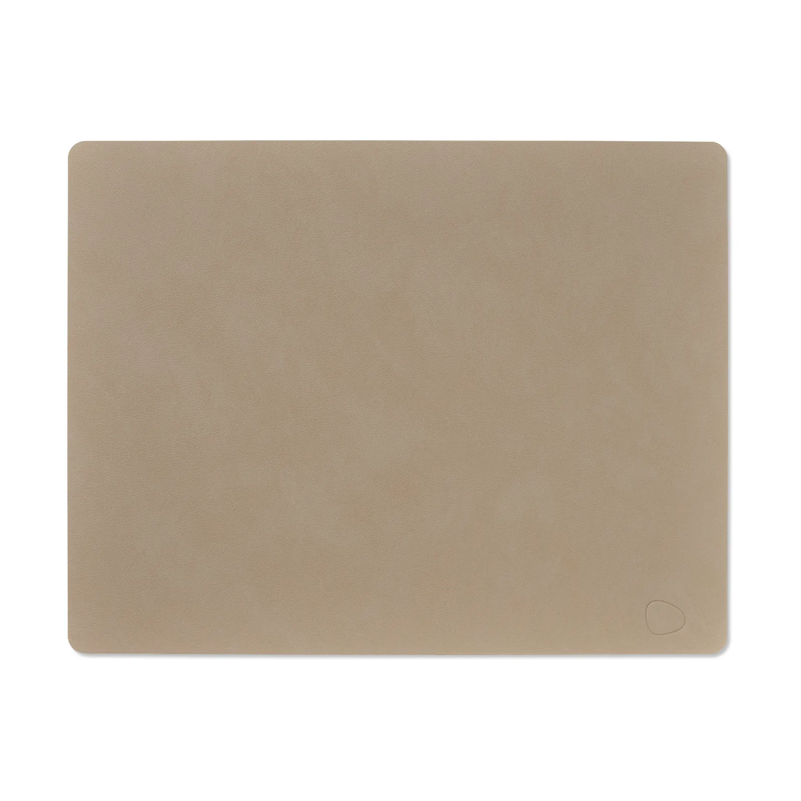 Nupo dækkeserviet square L, Clay brown, 45x35 cm LIND DNA