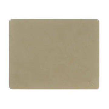 Nupo dækkeserviet square L - Herbal dust, 45x35 cm - LIND DNA