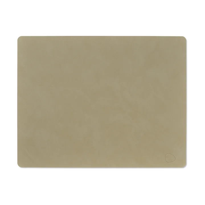 Nupo dækkeserviet square L - Herbal dust, 45x35 cm - LIND DNA