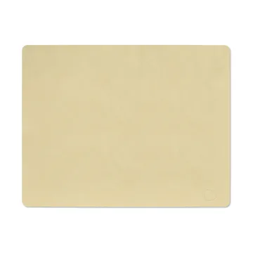 Nupo dækkeserviet square L - Lemon sorbet, 45x35 cm - LIND DNA