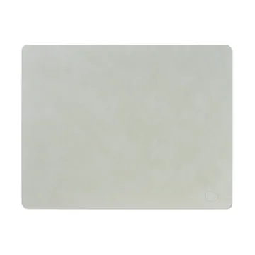 Nupo dækkeserviet square L - metallic, 45x35 cm - LIND DNA