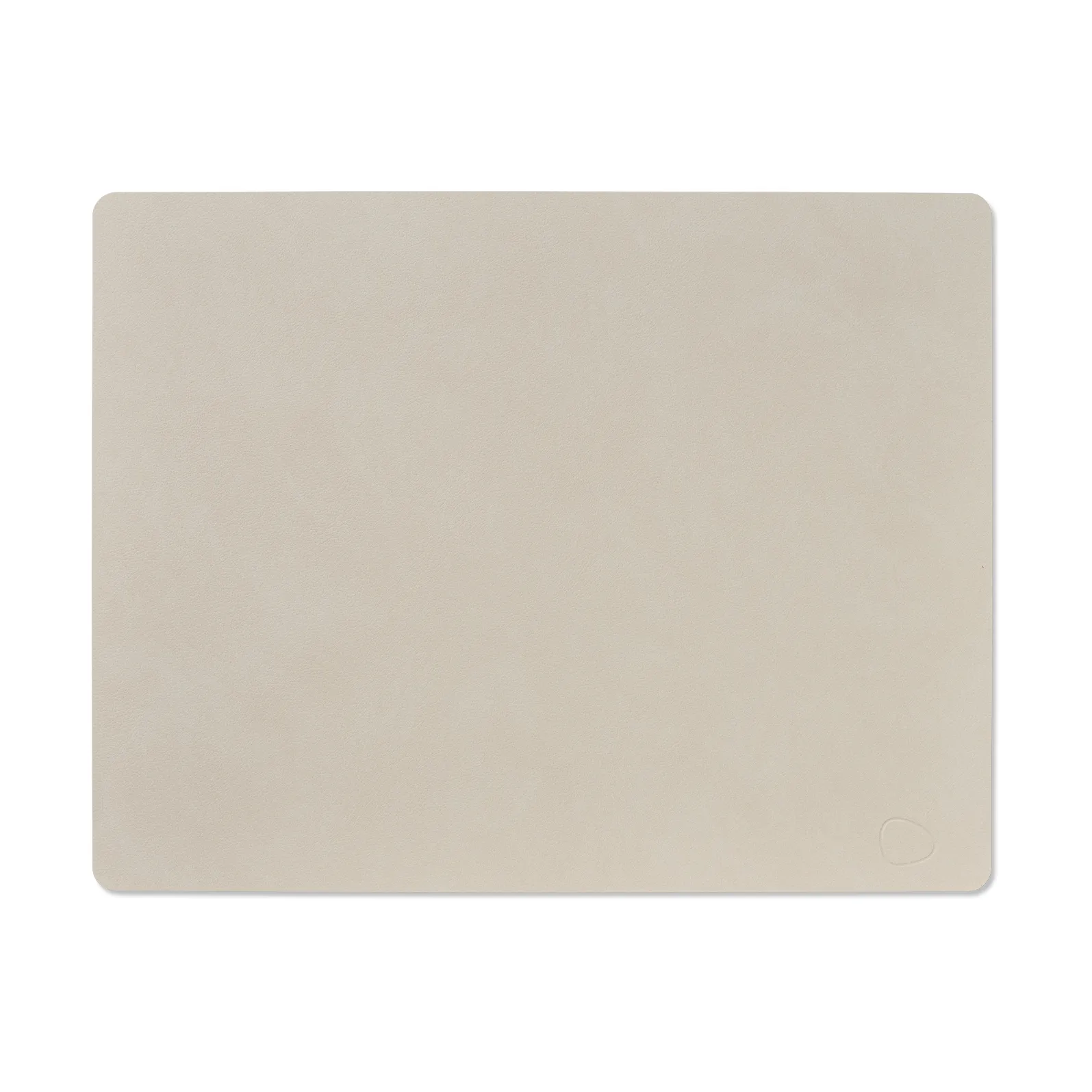 Nupo dækkeserviet square L, Oyster white, 45x35 cm LIND DNA