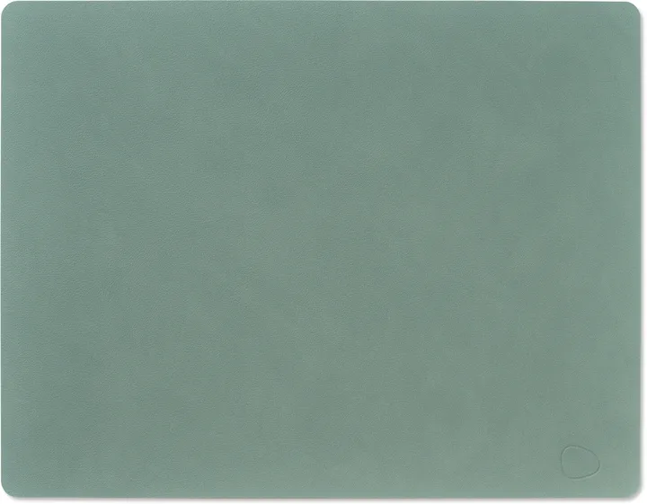 Nupo dækkeserviet square L - pastelgrøn, 45x35 cm - LIND DNA
