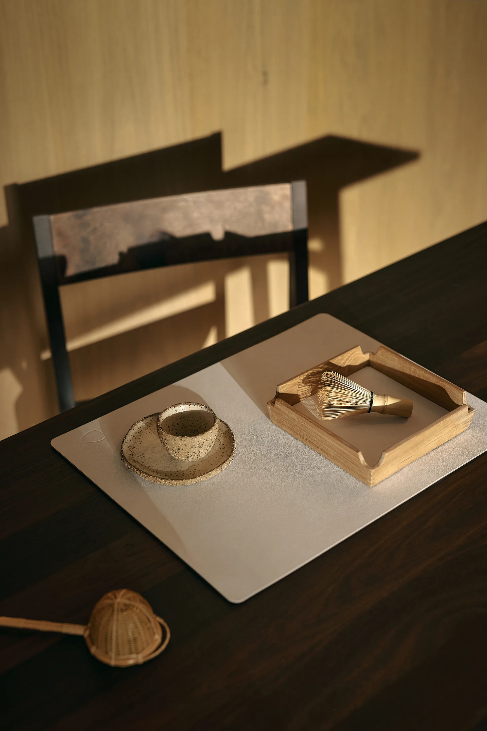 Nupo dækkeserviet square L, Pure white LIND DNA