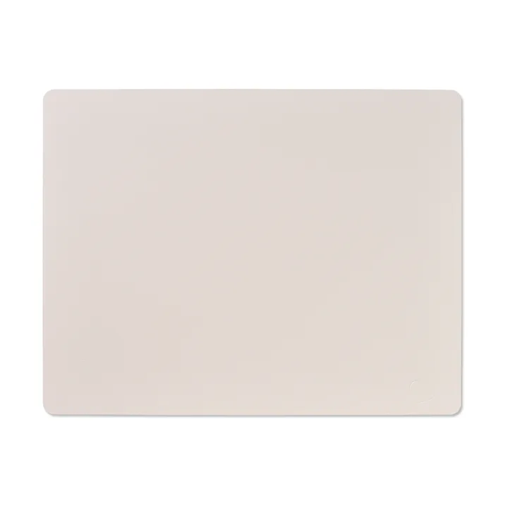 Nupo dækkeserviet square L - Soft nude, 45x35 cm - LIND DNA