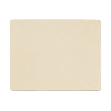 Nupo dækkeserviet square L - Vanilla, 45x35 cm - LIND DNA