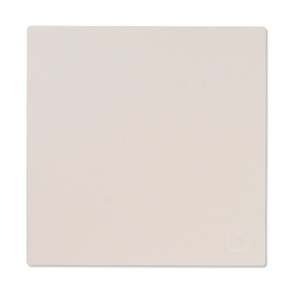 Nupo dækkeserviet square S, Soft nude, 28x28 cm LIND DNA