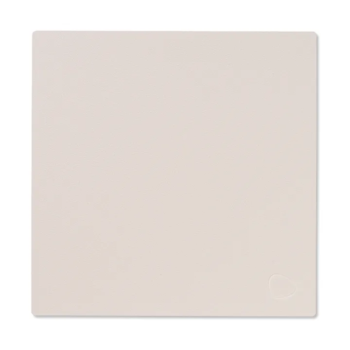 Nupo dækkeserviet square S - Soft nude, 28x28 cm - LIND DNA
