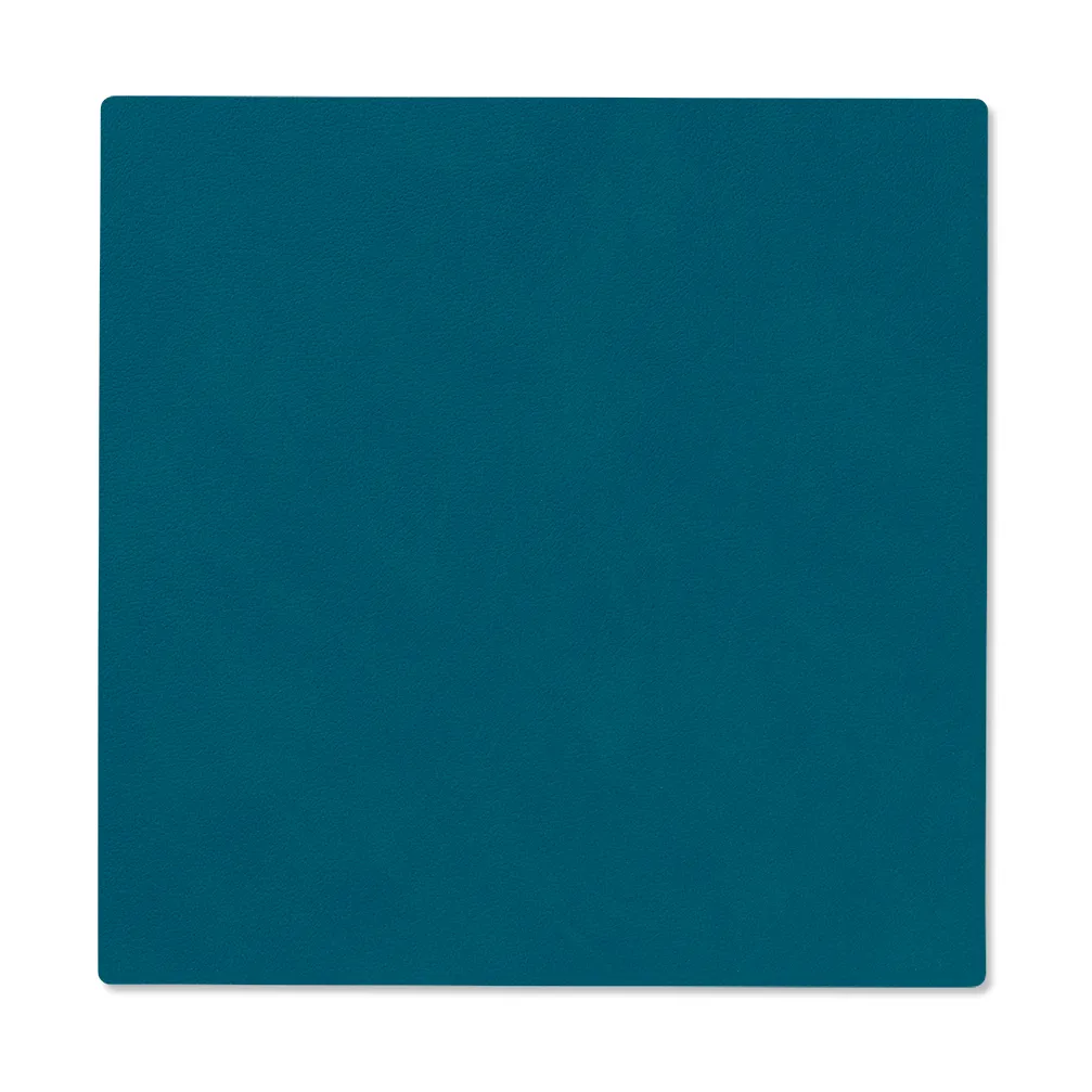 Nupo dækkeserviet square vendbar S 1 stk., Midnight blue/Petrol LIND DNA