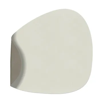 Nupo dækkeserviet vendbar curve L 1 stk. - Linen-Flint Grey, 44x37 cm - LIND DNA