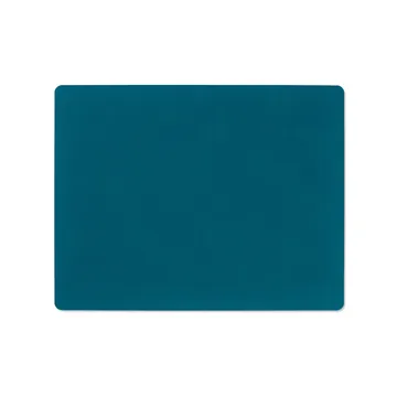 Nupo dækkeserviet vendbar square L 1 stk. - Midnight blue/Petrol, 45x36 cm - LIND DNA