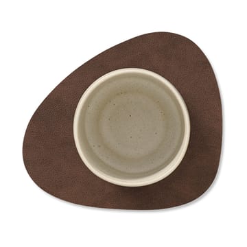 Nupo glasbrik curve - mørkebrun - LIND DNA