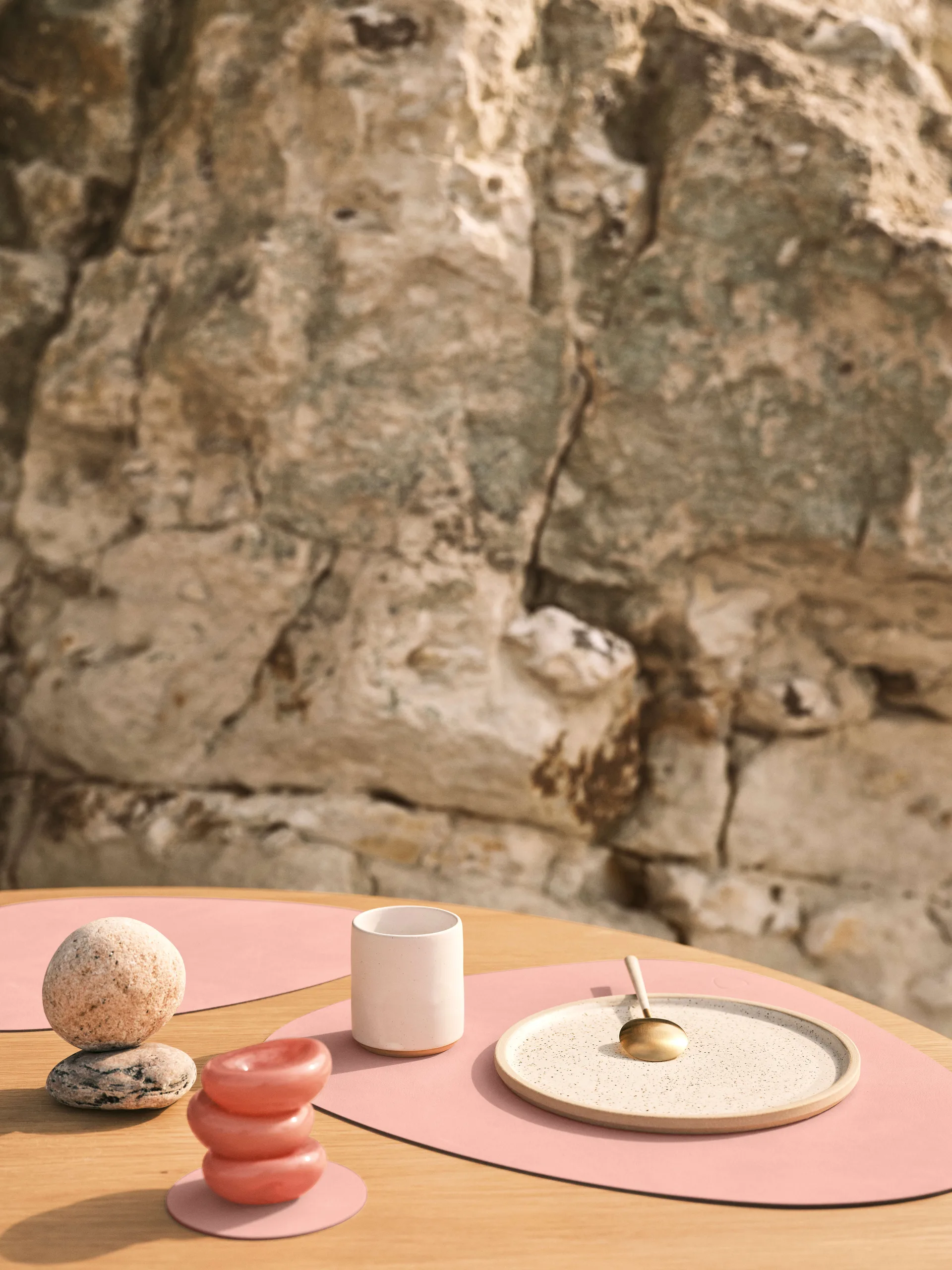 Nupo glasbrikker circle, pink LIND DNA