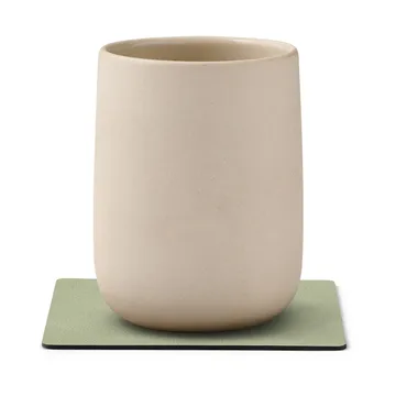 Nupo glasbrikker square - Olivengrøn - LIND DNA