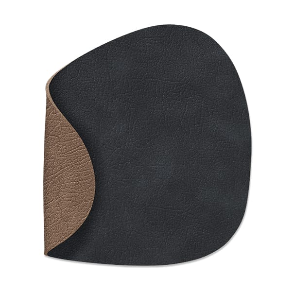 Nupo vendbar glasbrik, curve 1 stk. - Sort-brun - LIND DNA