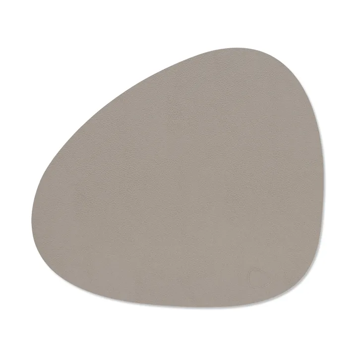 Serene dækkeserviet curve M - Ash, 35x31 cm - LIND DNA