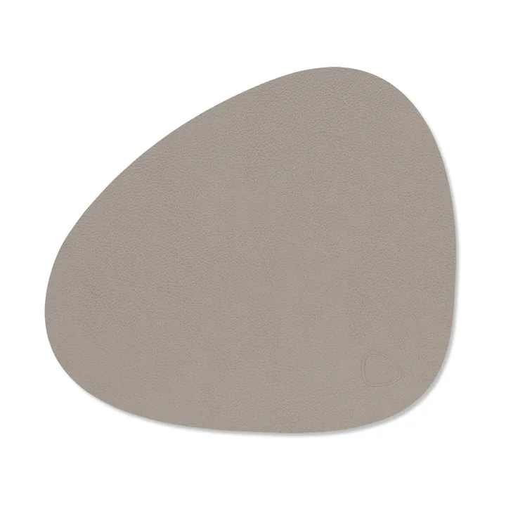 Serene dækkeserviet curve S 24x28 cm - Ash, 24x28 cm - LIND DNA