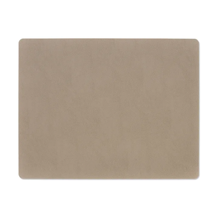 Serene dækkeserviet square L 35x45 cm - Mole Grey, 35x45 cm - LIND DNA