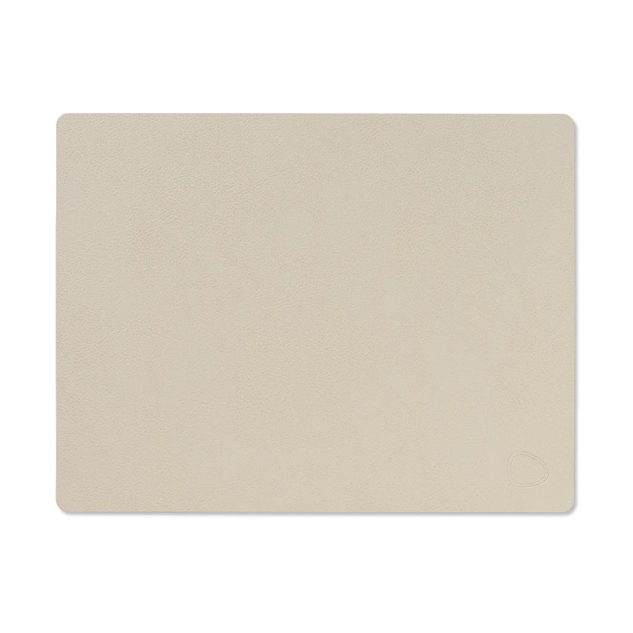 Serene dækkeserviet square M 26,5x34,5 cm, Cream, 26,5x34,5 cm LIND DNA