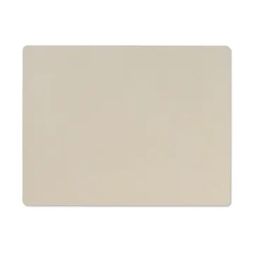 Serene dækkeserviet square M 26,5x34,5 cm - Cream, 26,5x34,5 cm - LIND DNA