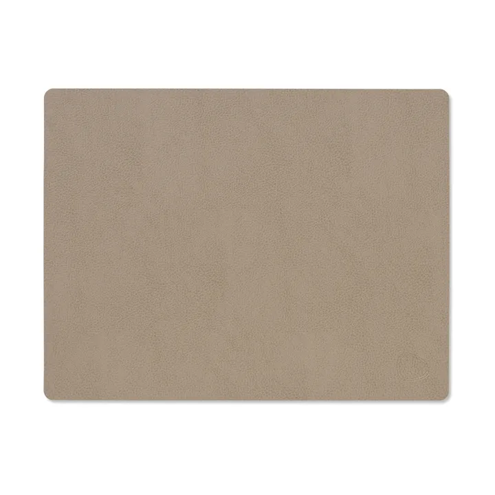Serene dækkeserviet square M 26,5x34,5 cm - Mole Grey, 26,5x34,5 cm - LIND DNA