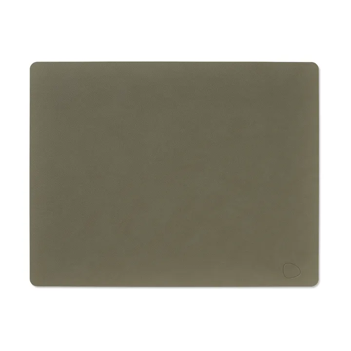 Square Nupo dækkeserviet 35x45 cm - army green, 45x35 cm - LIND DNA