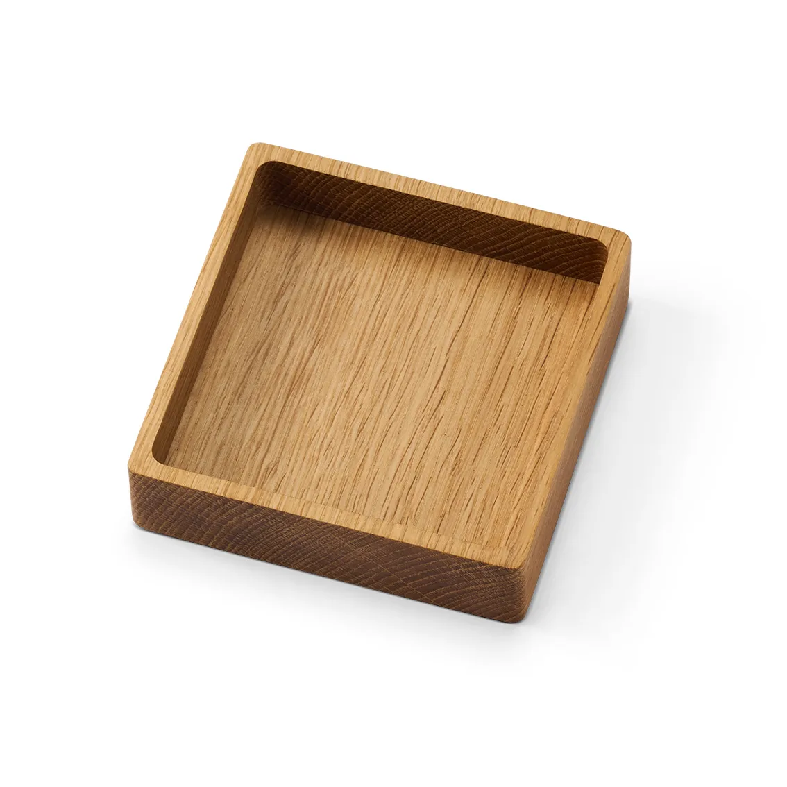 Wood Box opbevaring til glasbrikker, Nature-oak, square, S LIND DNA
