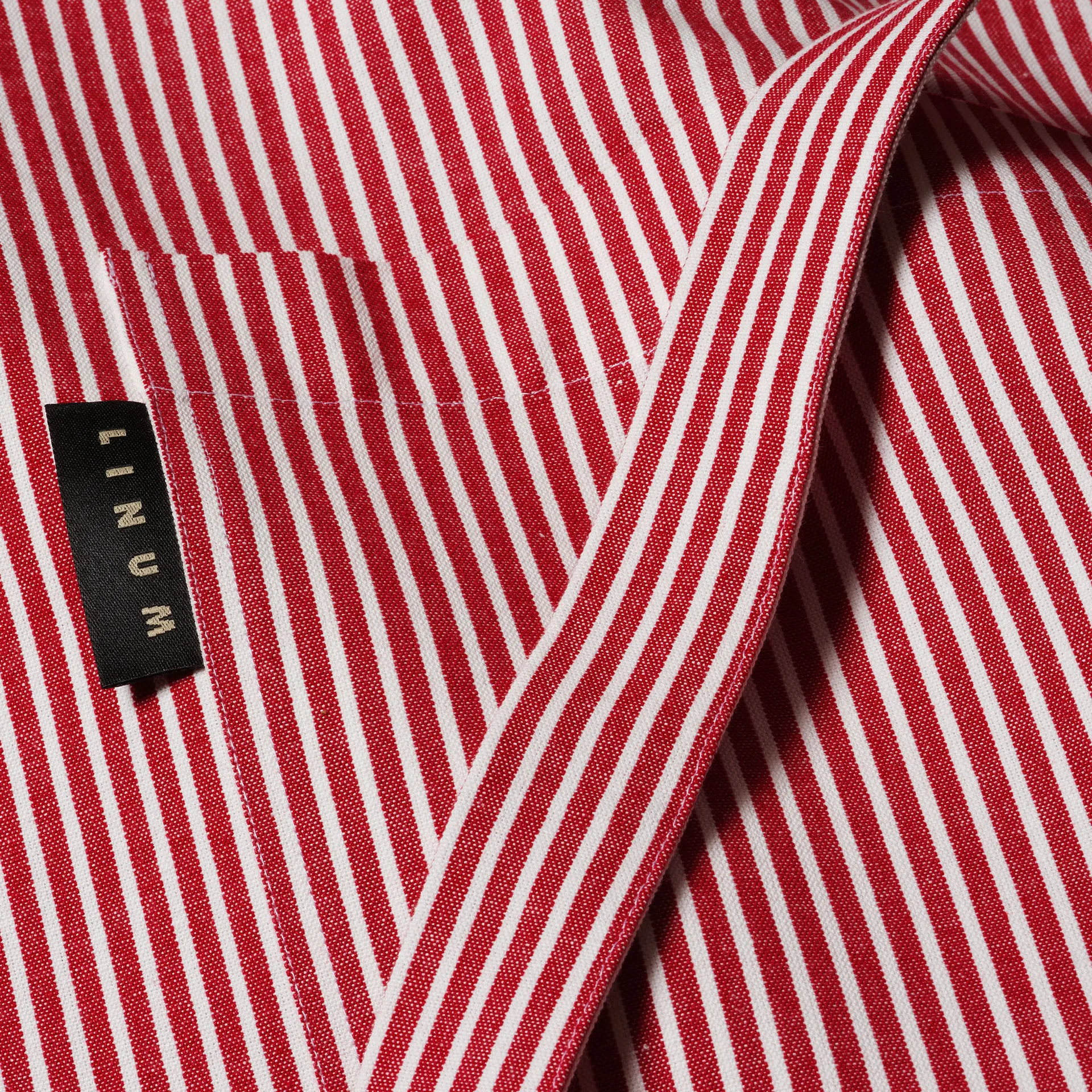 Emma forklæde, Rød Linum