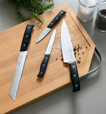 Lion Sabatier Austral knivsæt 4 dele - Stål-sort - Lion Sabatier