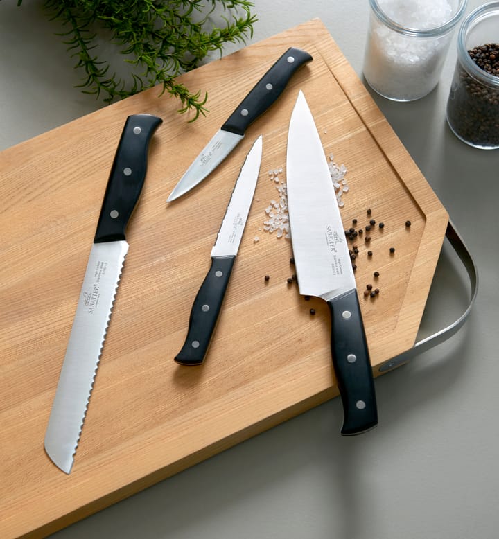 Lion Sabatier Austral knivsæt 4 dele, Stål-sort Lion Sabatier