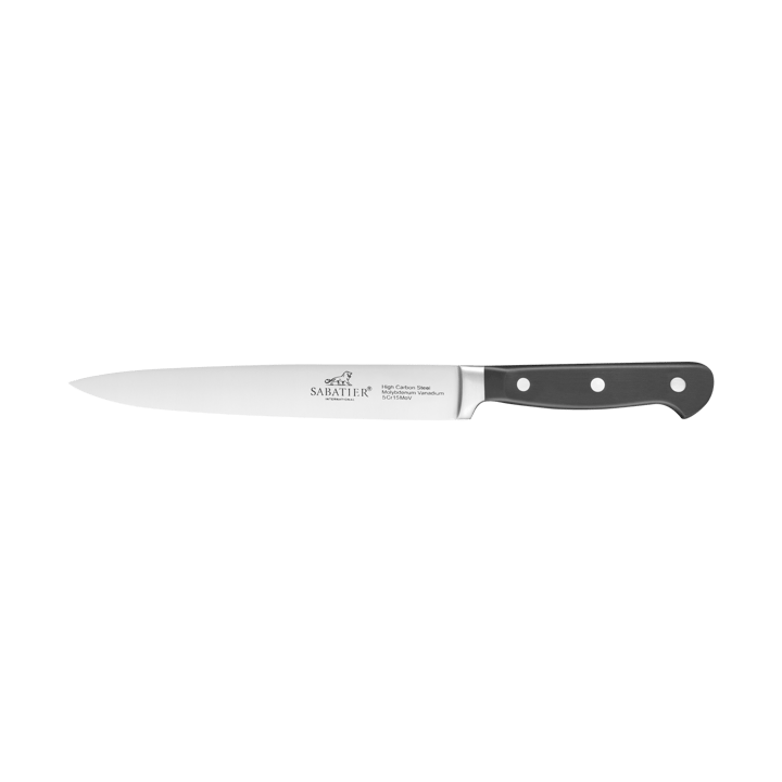 Pluton trancherkniv 20 cm - Stål-sort - Lion Sabatier