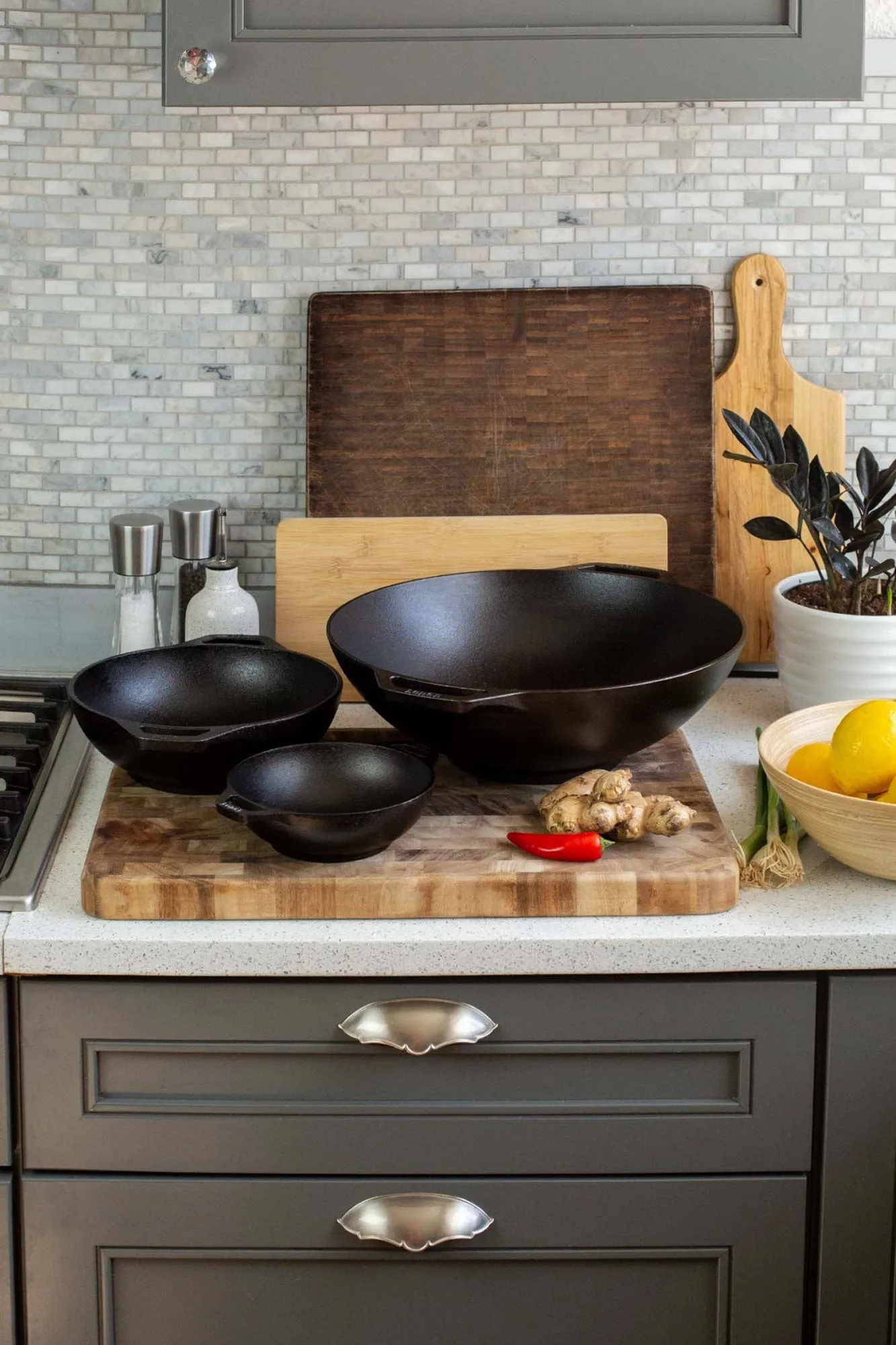 Chef collection wokpande, Ø32 cm Lodge