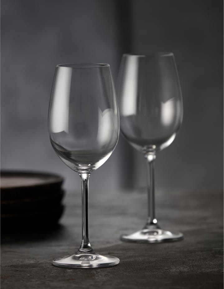 Clarity hvidvinsglas 35 cl 4-pak, Clear Lyngby Glas