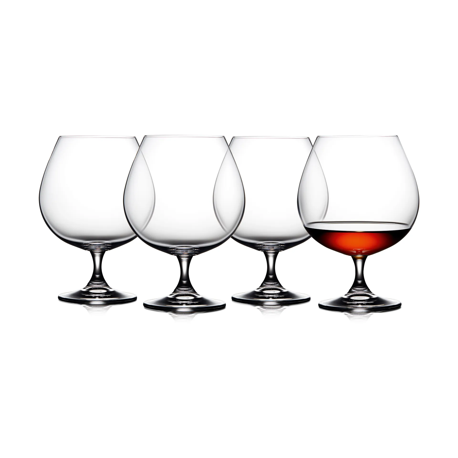 Juvel cognacglas 69 cl 4-pak, Krystal Lyngby Glas