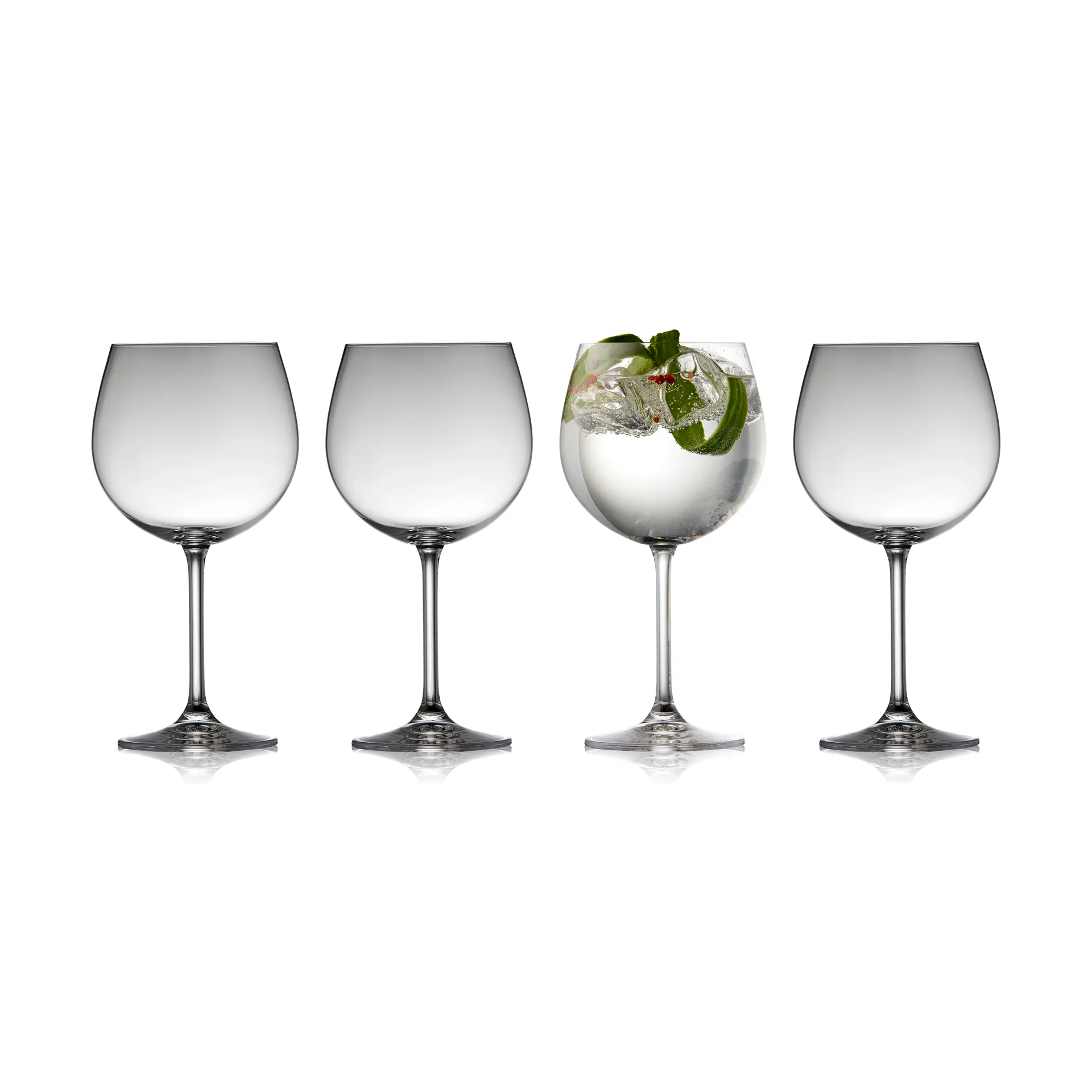 Juvel gin & tonicglas 57 cl 4-pak, Krystal Lyngby Glas
