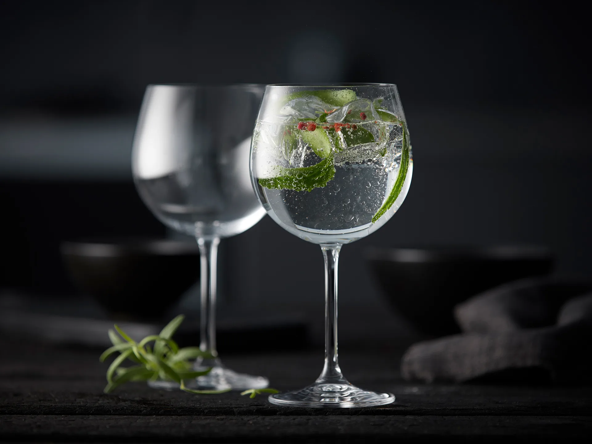 Juvel gin & tonicglas 57 cl 4-pak, Krystal Lyngby Glas