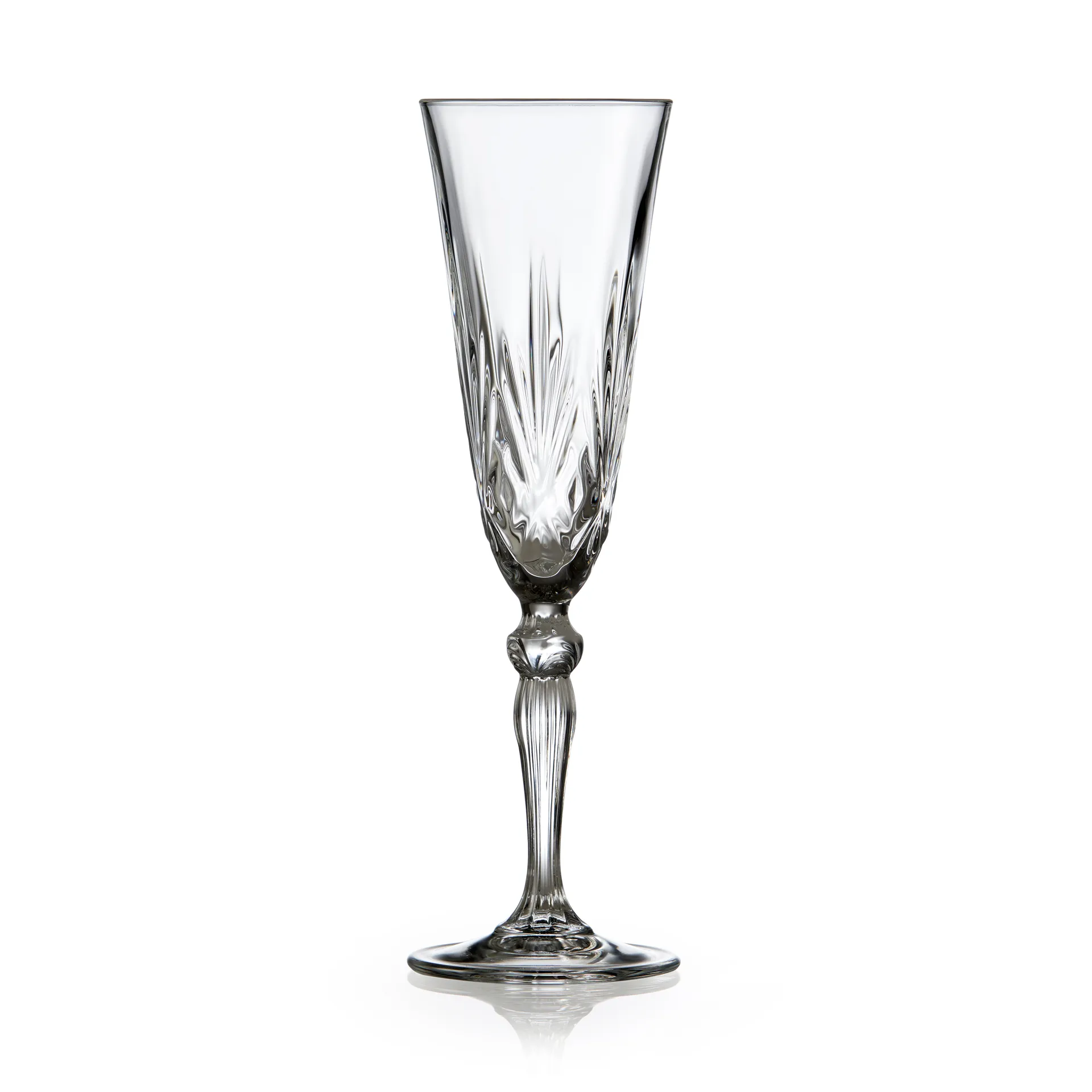 Melodia champagneglas 16 cl 4-pak, Krystal Lyngby Glas